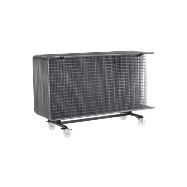 Chariot pour grilles livré démonté