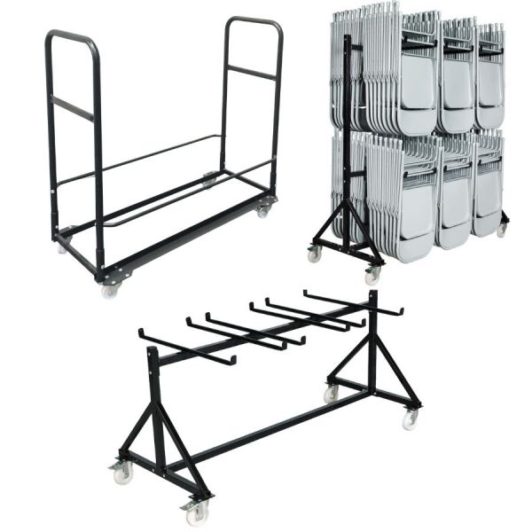 Chariot pour chaises pliantes