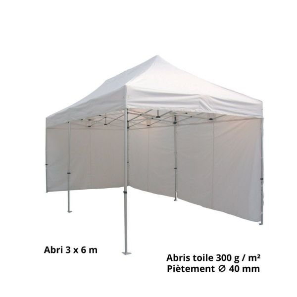 Rideau pour abri stand parapluie classique