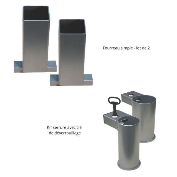 Fourreau pour barrière Vauban
