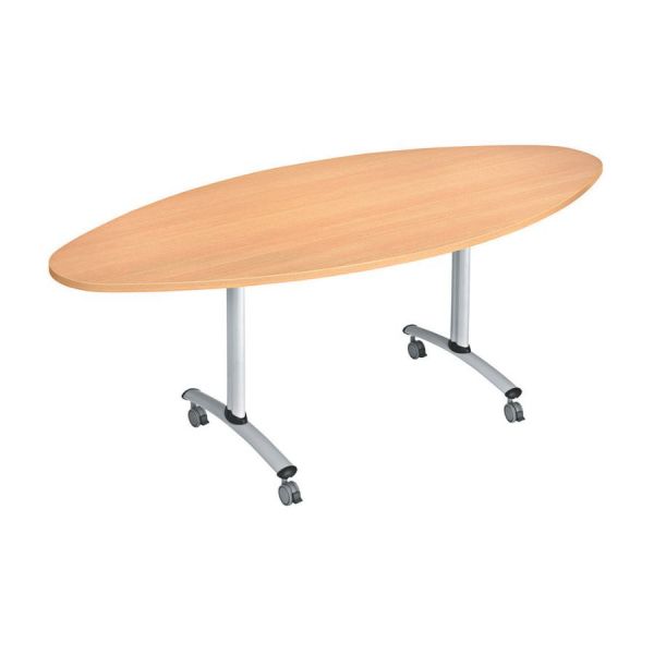 Table basculante ovale 