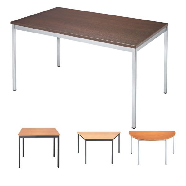 Table Fix trapézoïdale 140 x 70 x 70 cm
