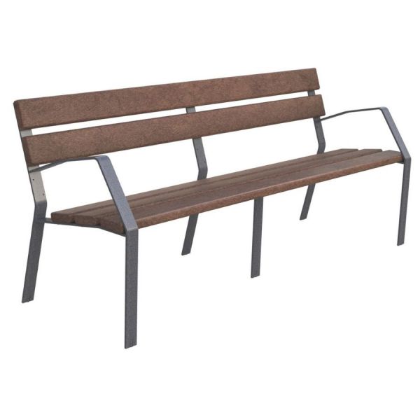 Banc Modo-08 polymère / acier