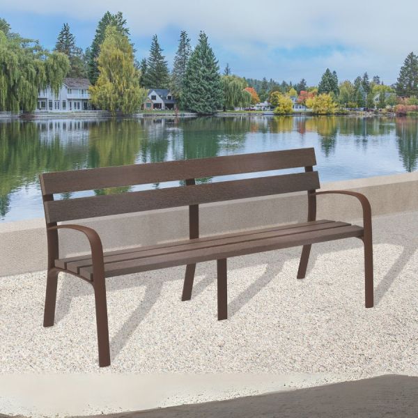 Banc Ecocity plastique recyclé