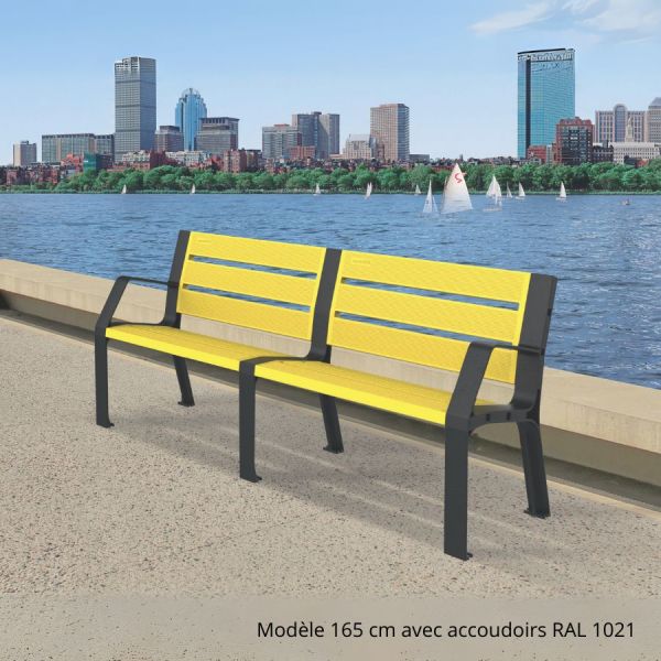 Banc Modo plastique éco 165 cm